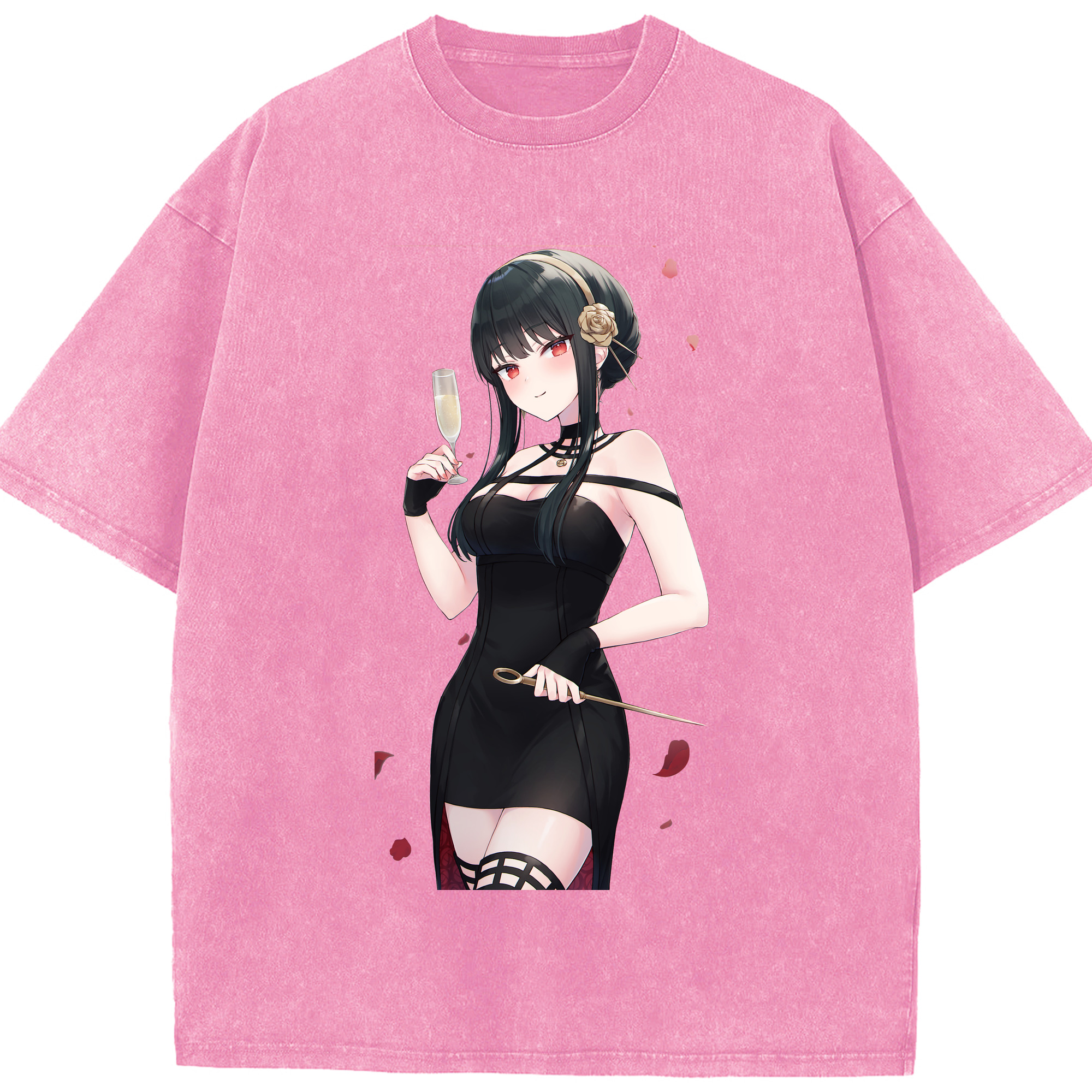 （画像用） SPY×FAMILY间谍家家酒 綿100% ヴィンテージ風 半袖Tシャツ（フロントプリント）